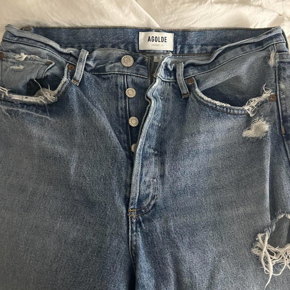Agolde Mid Rise Loose Jean